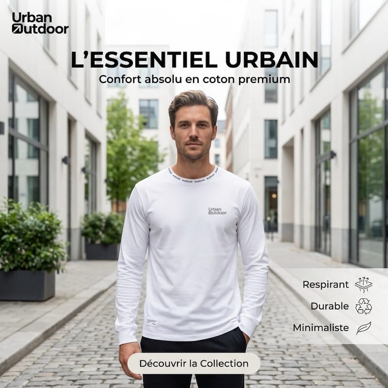 Abbigliamento alla moda fotografato con un modello AI in una scena di lifestyle