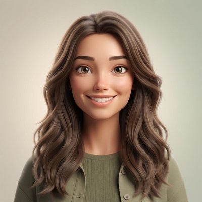 Detailreicher 3D-Cartoon-Avatar